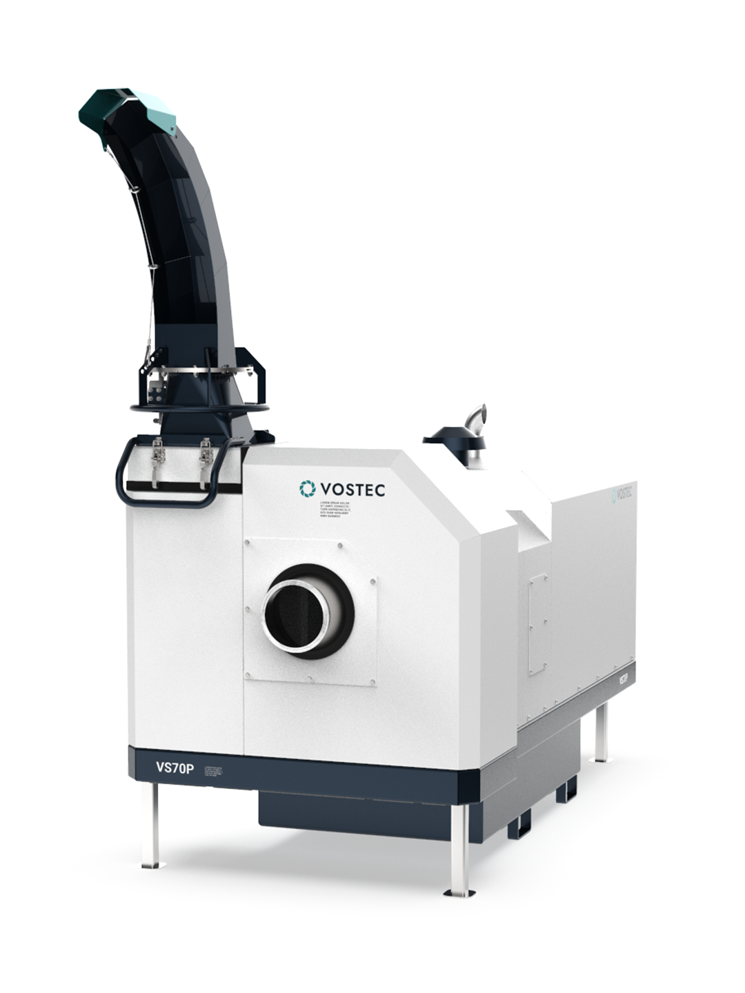 Mobiler Schneesauger mit Verbrennungsmotor