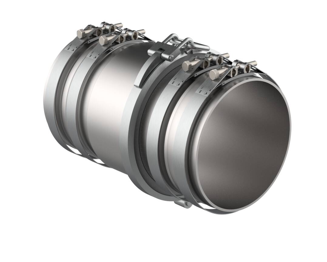 Vostec Saugbagger Schlauchsicherungskupplung